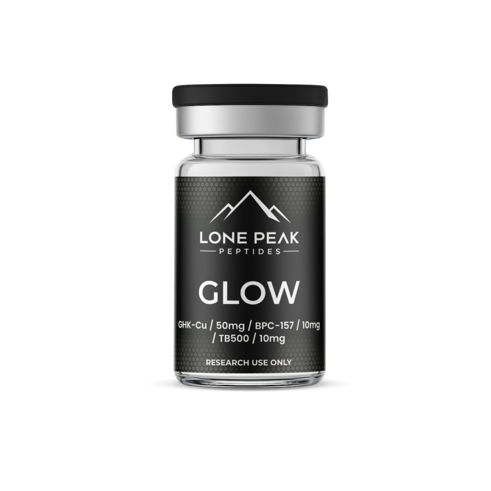 GLOW GHK-Cu (50mg) / BPC-157 (10mg) / TB500 (10mg)