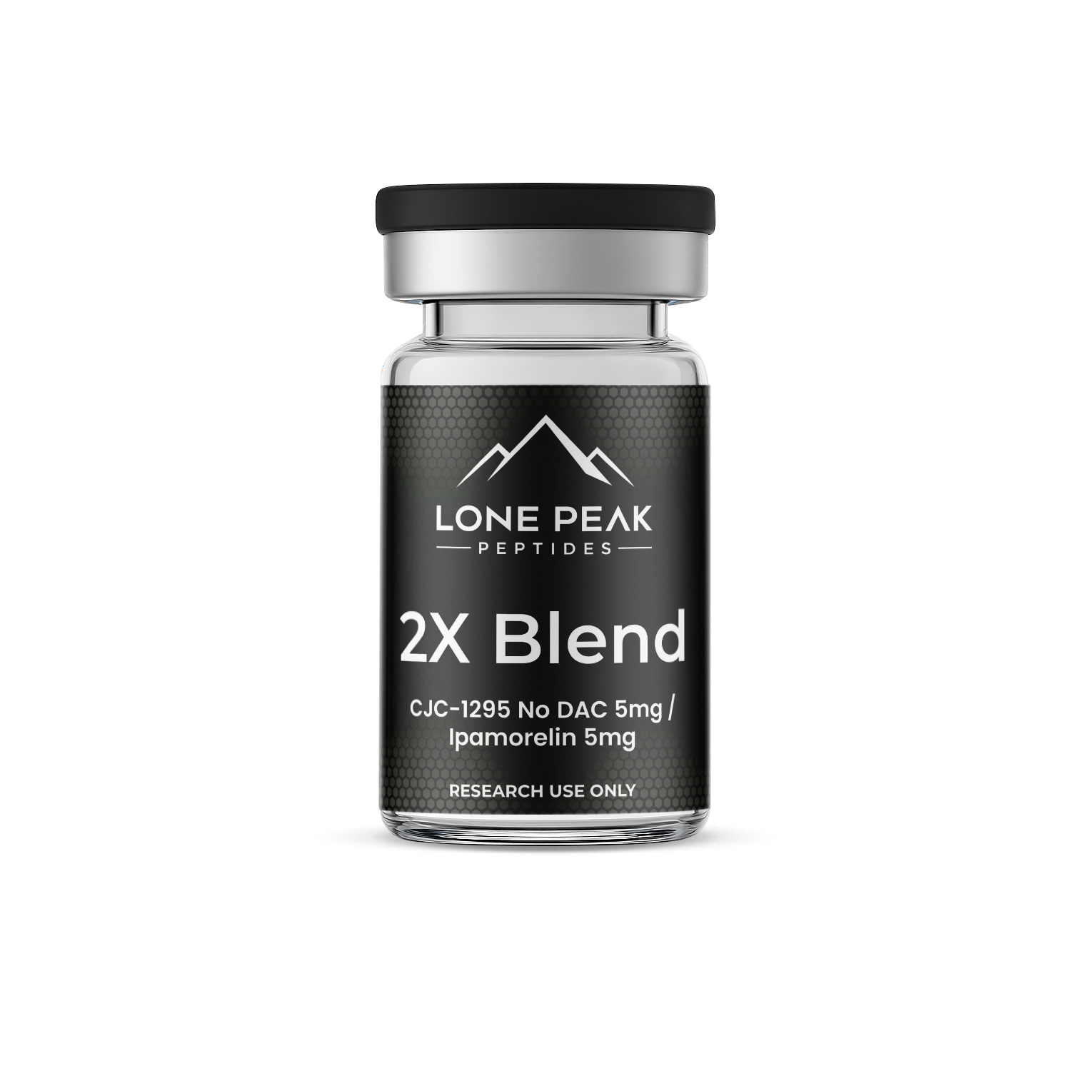 2X Blend CJC-1295 Without DAC (5mg) / Ipamorelin (5mg)